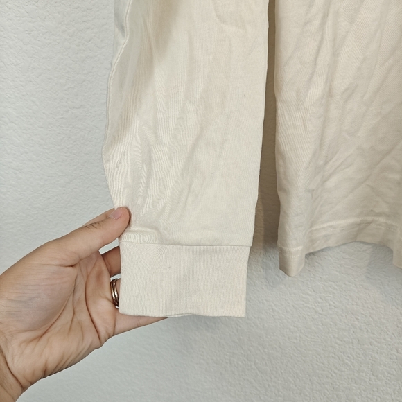 AYR Maggie Cowels Long Sleeve Breakfast Tee "I'll Sleep When I'm Dead" Cotton XS - Picture 16 of 16